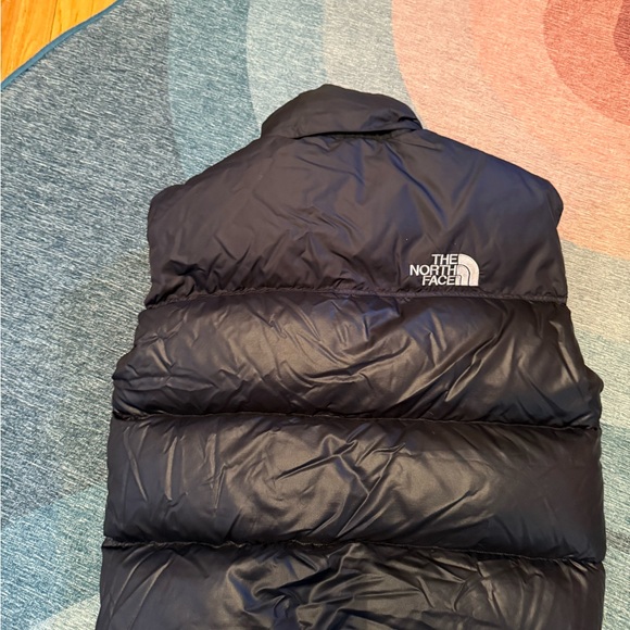 The North Face Vintage Nuptse Puffer Vest 700 Goose Down Black Women’s M - Picture 3 of 9